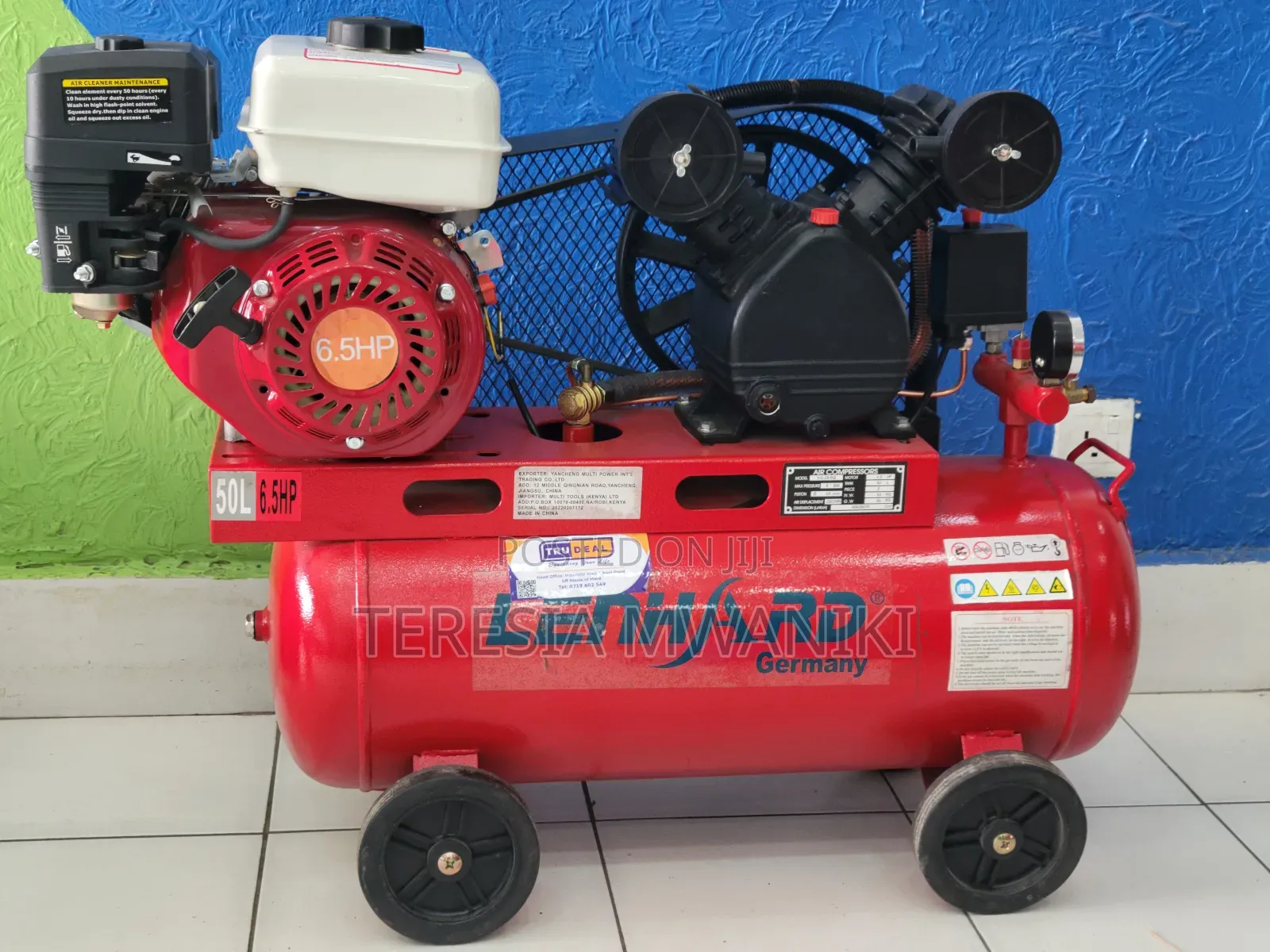 Lenhard  Air Compressor 50l