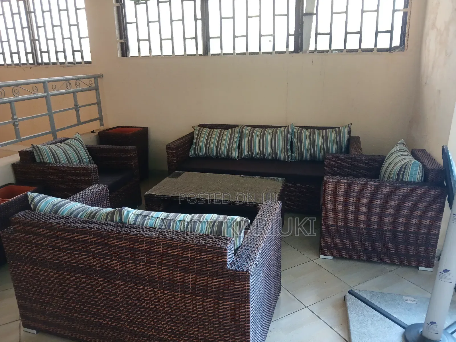 7 Seater Landscape Garden Sofa (Rattan Material)