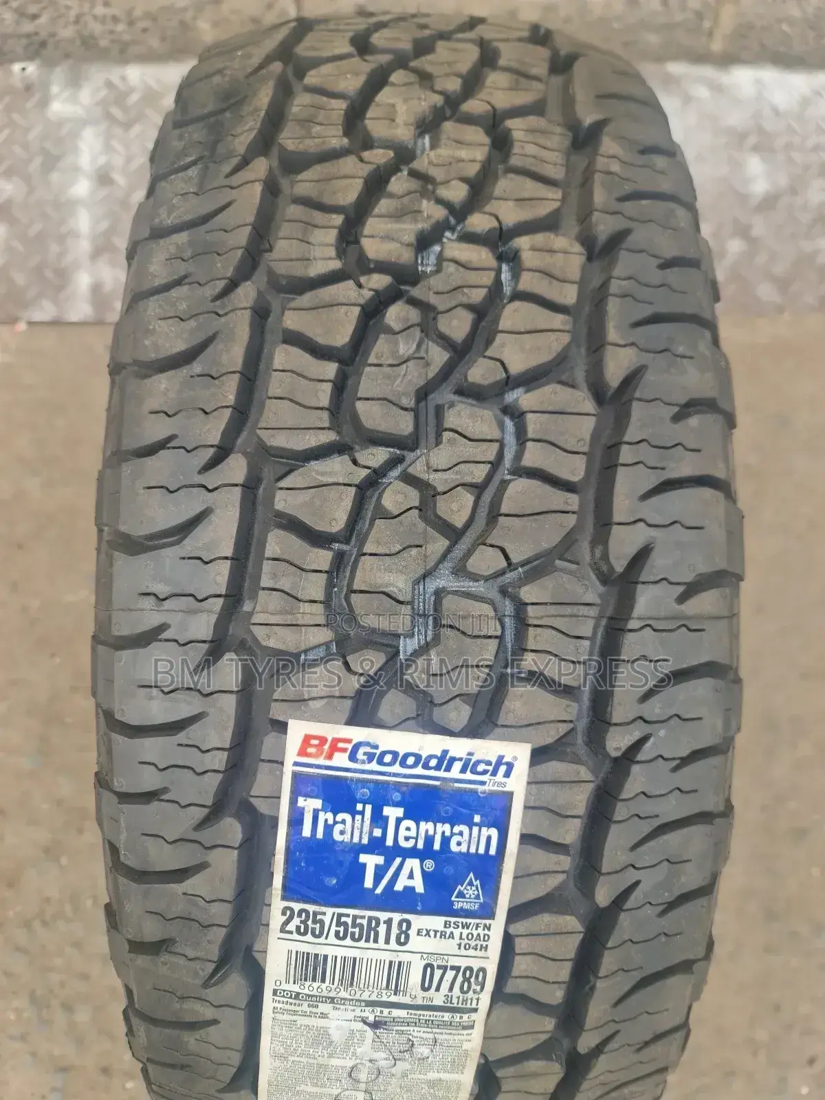 235 /55 R18 Bf Goodrich