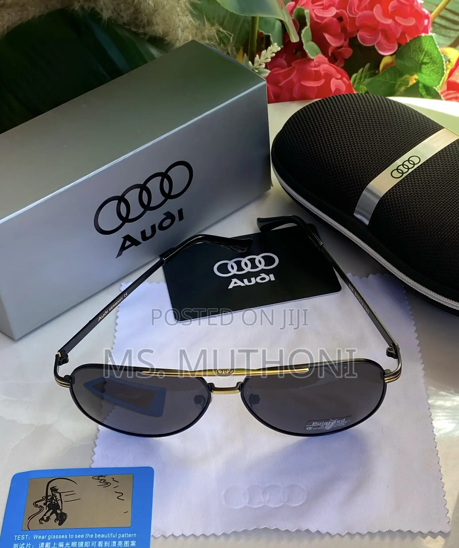 Brand New Audi Uv Protect Sunglasses