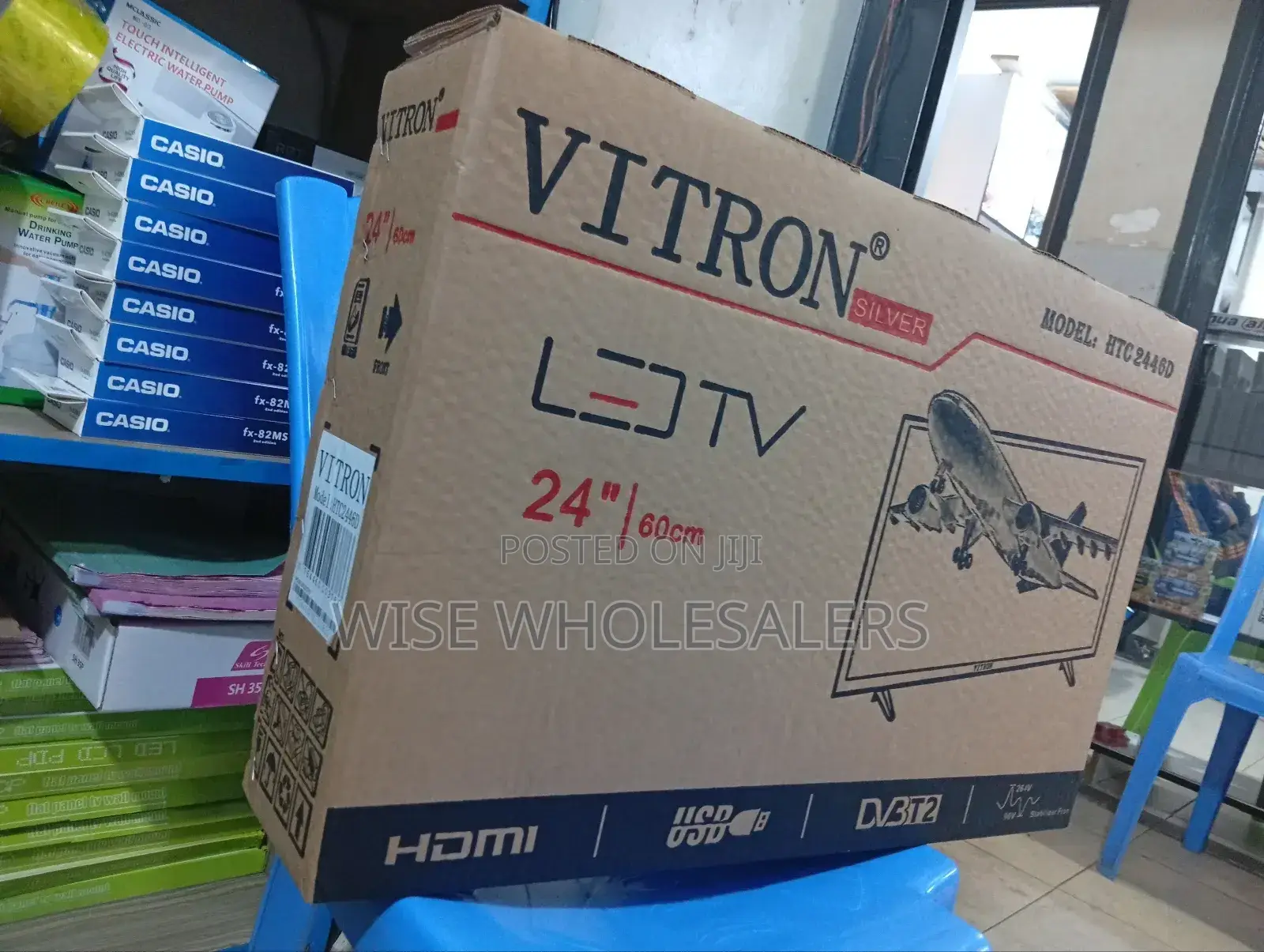 Vitron 24-inch Led Digital Tv, Model Htc 2446d.