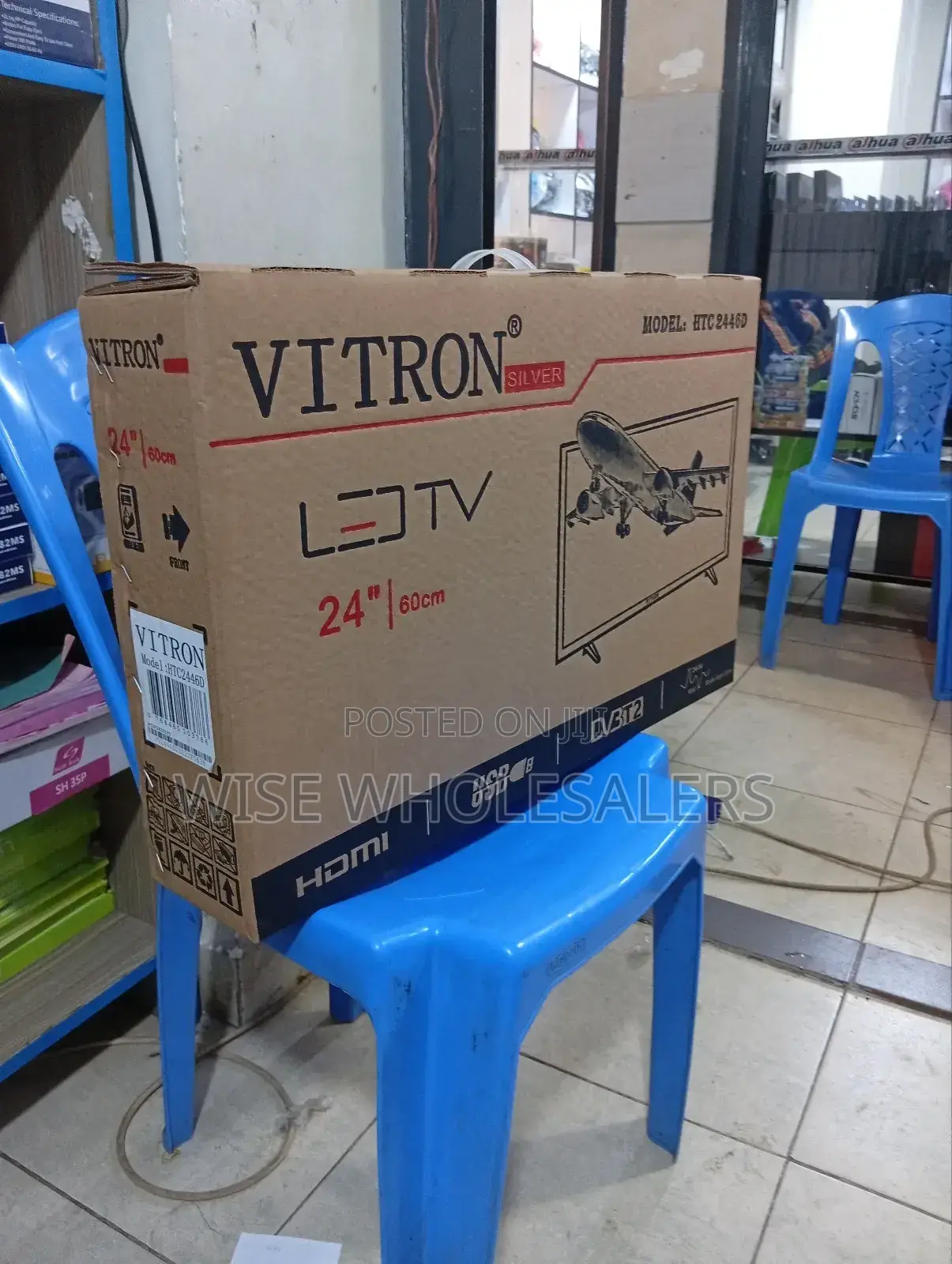 Vitron 24-inch Led Digital Tv, Model Htc 2446d.