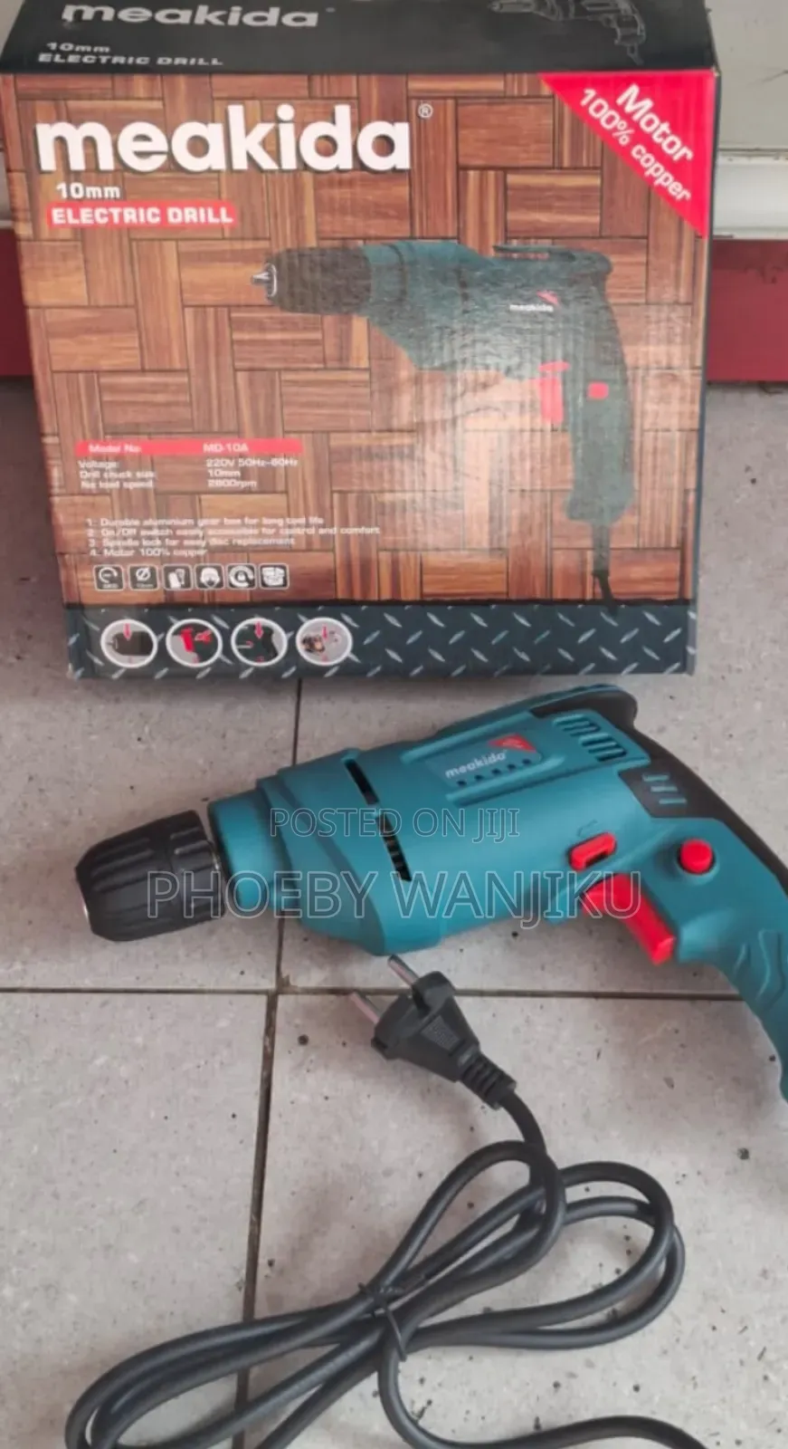 Original Drill(10mm) Meakida