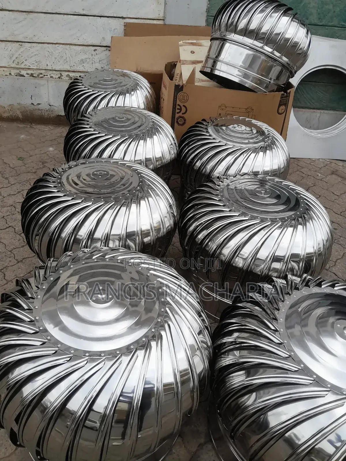 Wind Driven Air Cyclones
