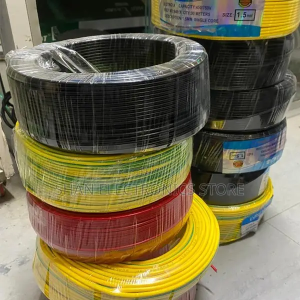Electrical Cable Red 2.5 Mm Single Core Standed – 90 Meters Roll –