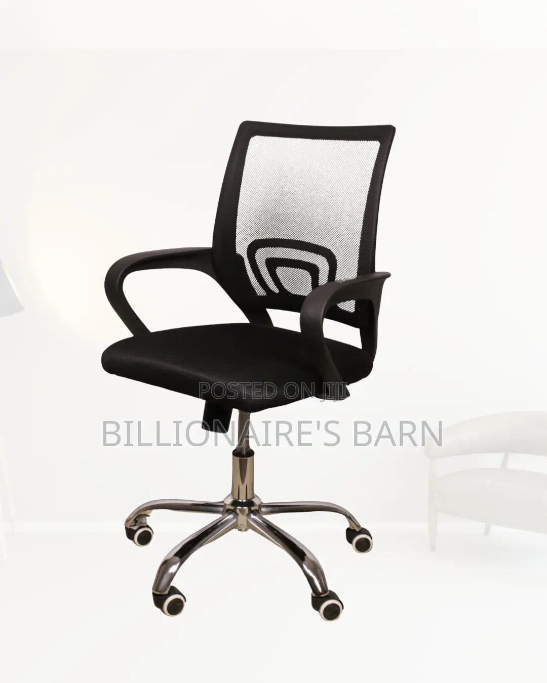 Breathable Secretarial Mesh Office Chair — Great for Study or Work