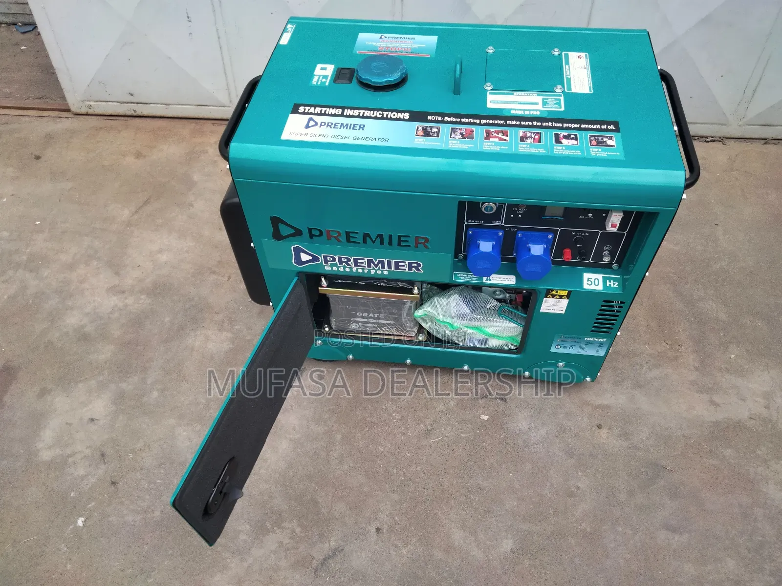 230v Silent Generator 6.5kva