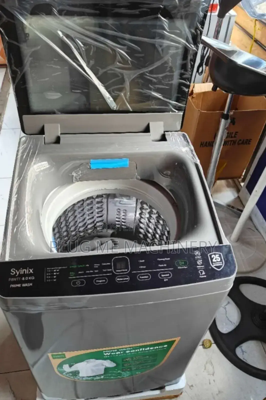 8kg Syinix Topload Full Automatic/Durable Automatic Machine
