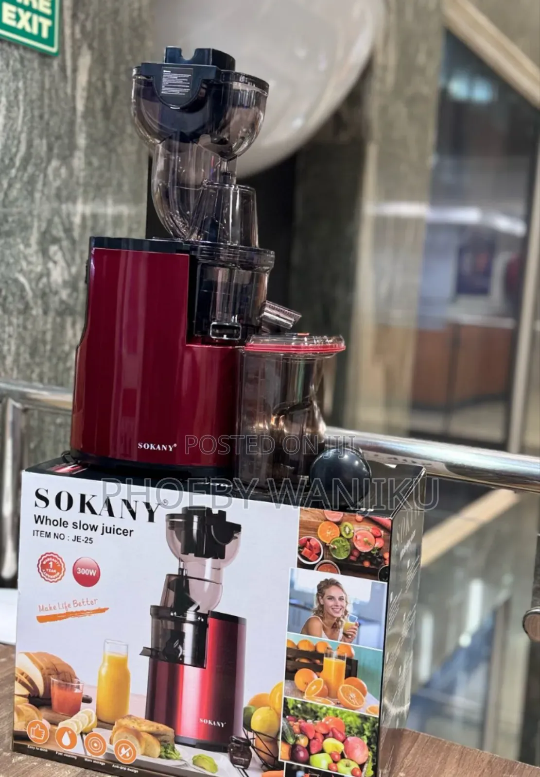 New Model Slow Sokany Juicer