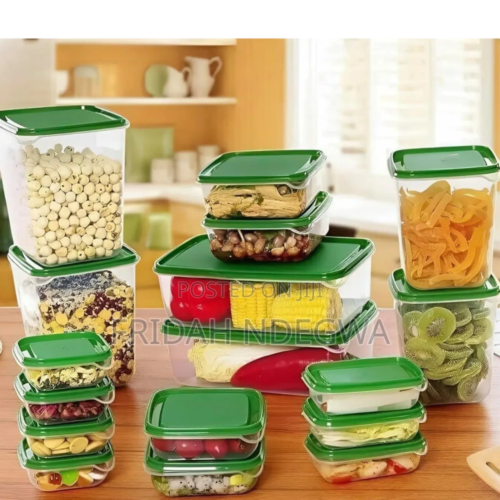17pcs Food Storage Boxes With Lids