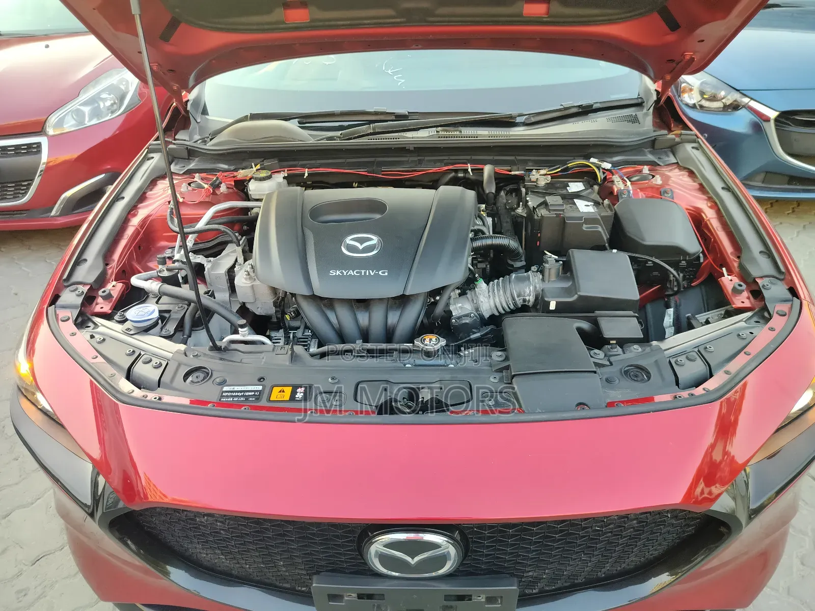 Mazda 3 2019 Maroon