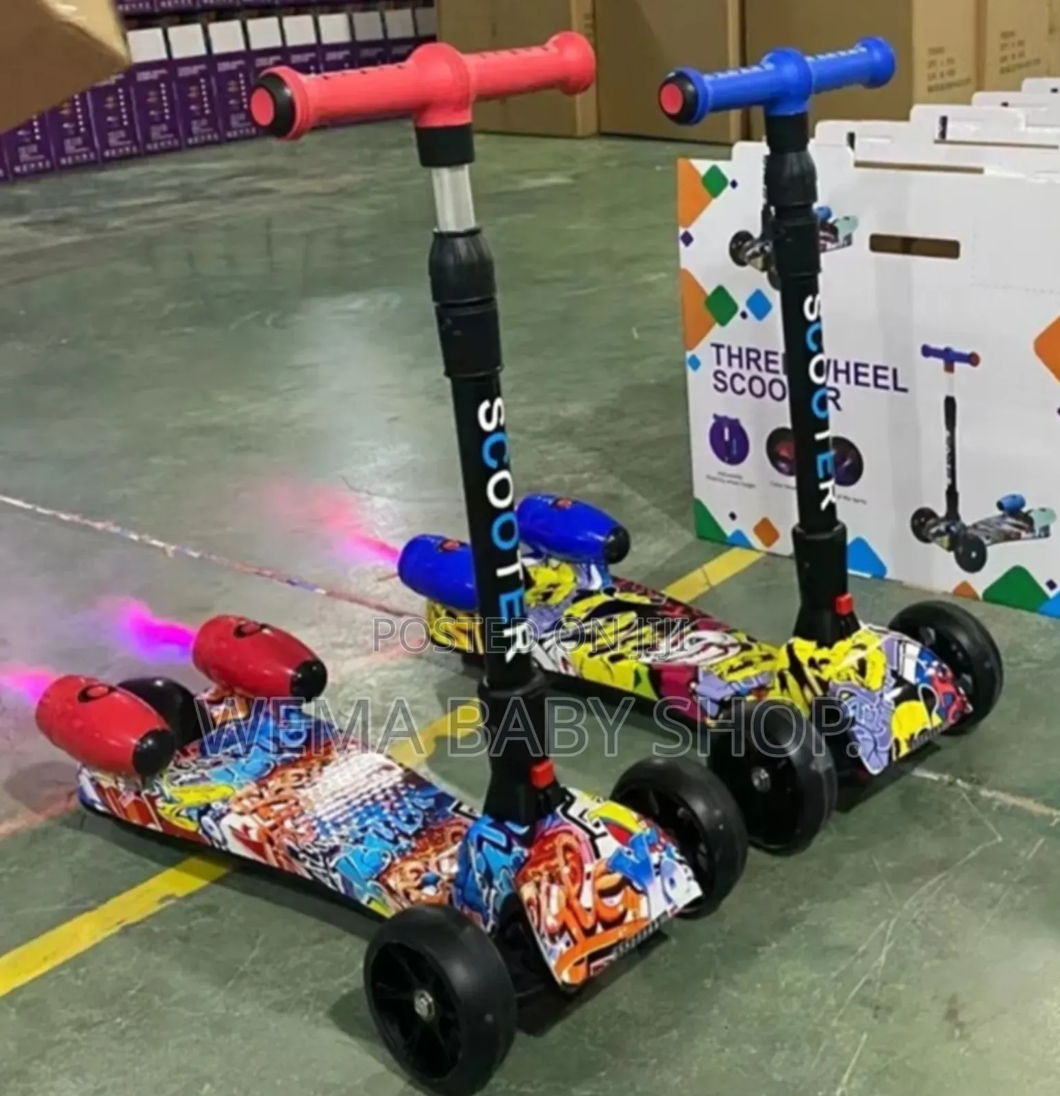 Kids Spray Scooter