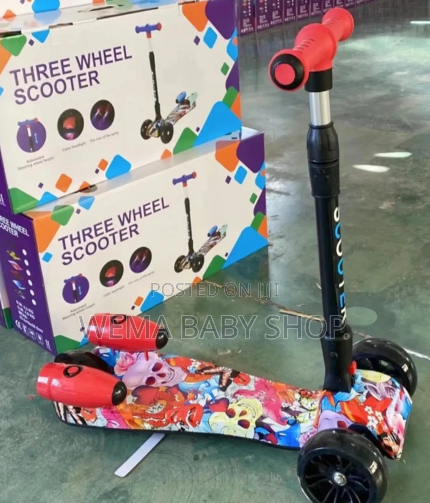 Kids Spray Scooter