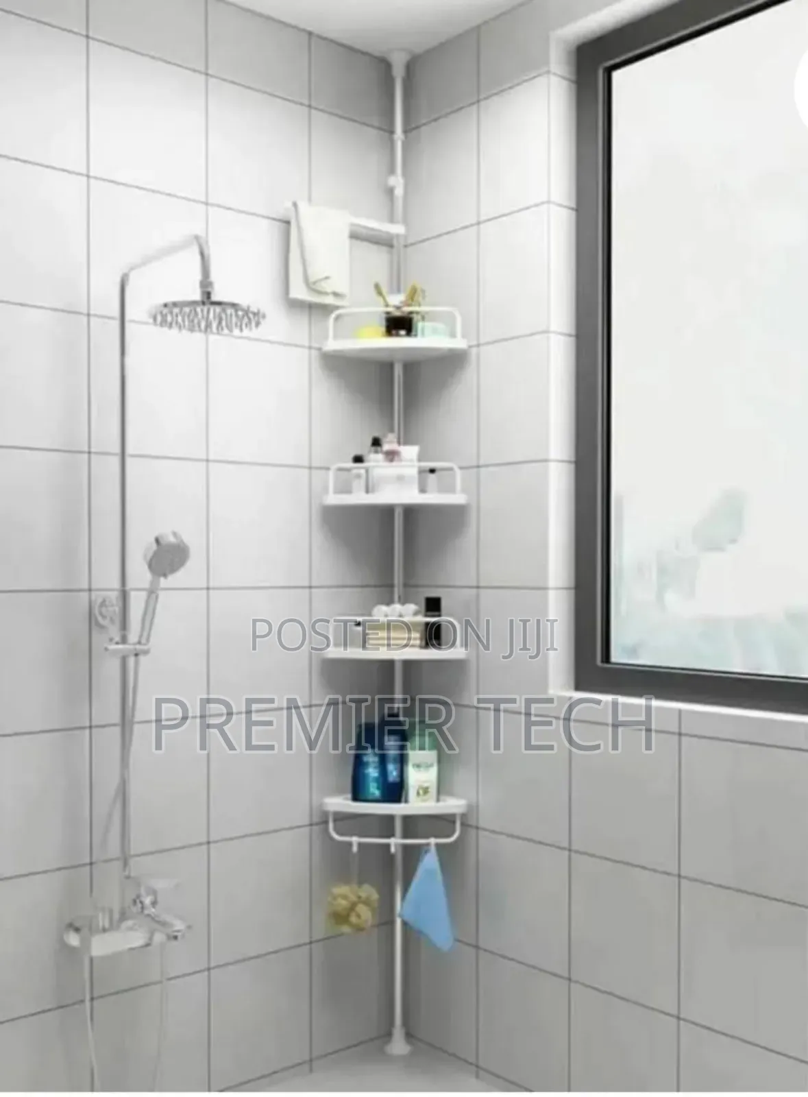 *Telescopic Multi-Corner Shelf*
*
*4-Tier*