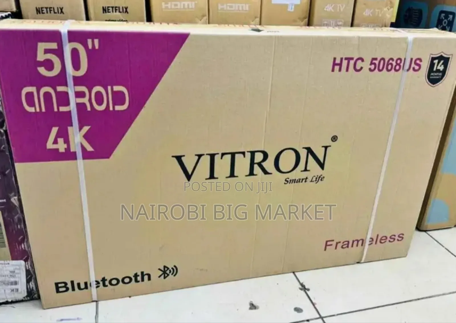 Vitron 50 Inch Smart Android Tv