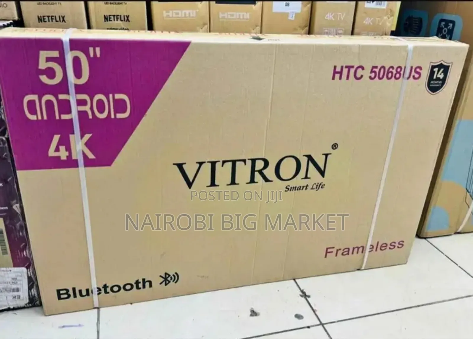 Vitron 50 Inch Smart Android Tv