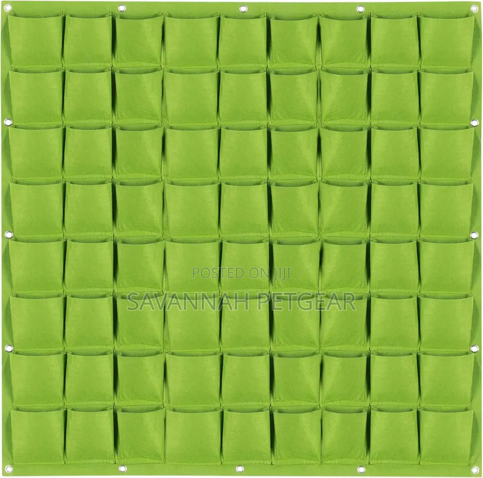 72 Pockets Hanging Planter Bags, Vertical Wall Mounted Plant Grow Bags