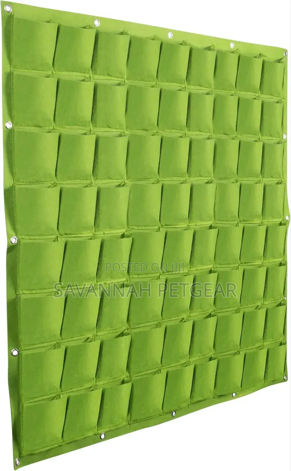 72 Pockets Hanging Planter Bags, Vertical Wall Mounted Plant Grow Bags