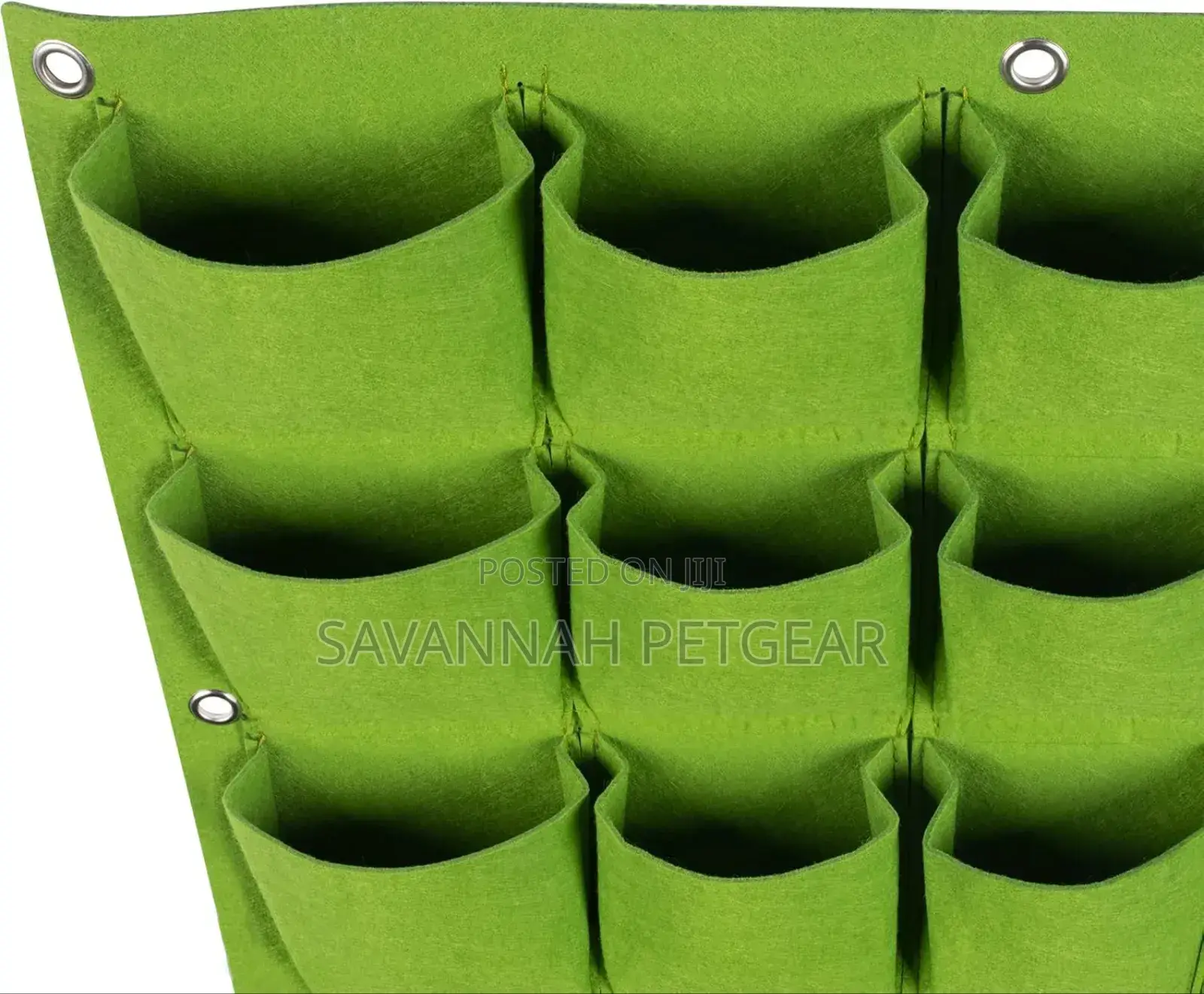 72 Pockets Hanging Planter Bags, Vertical Wall Mounted Plant Grow Bags