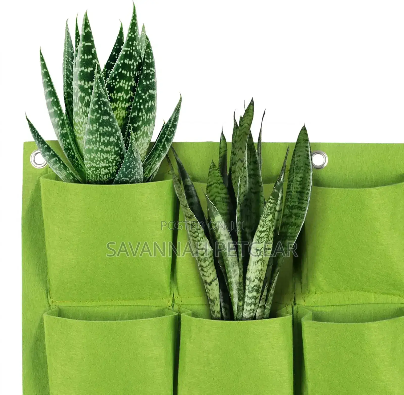 72 Pockets Hanging Planter Bags, Vertical Wall Mounted Plant Grow Bags