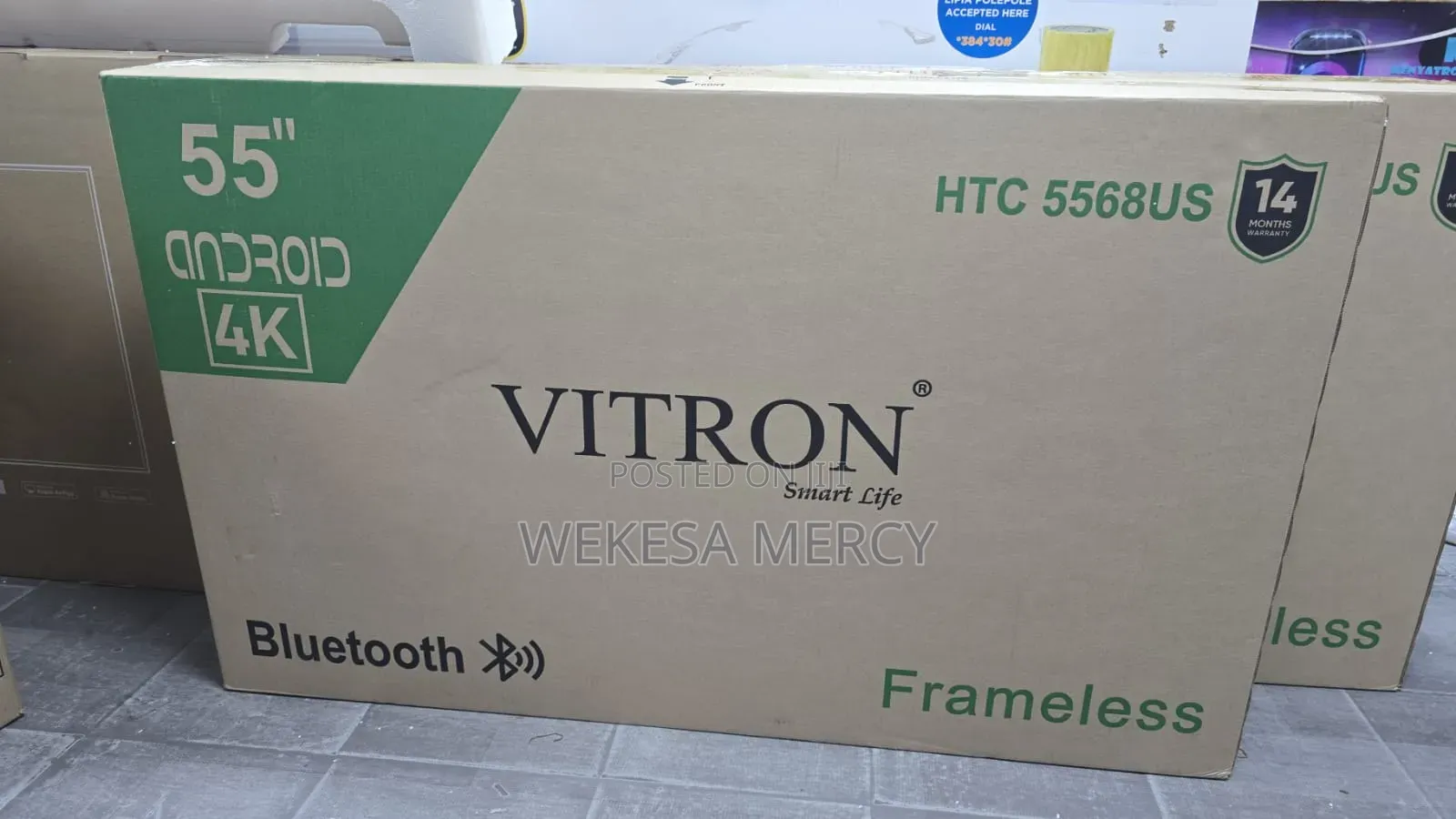 Vitron 55 Inch Smart Android Led Tv