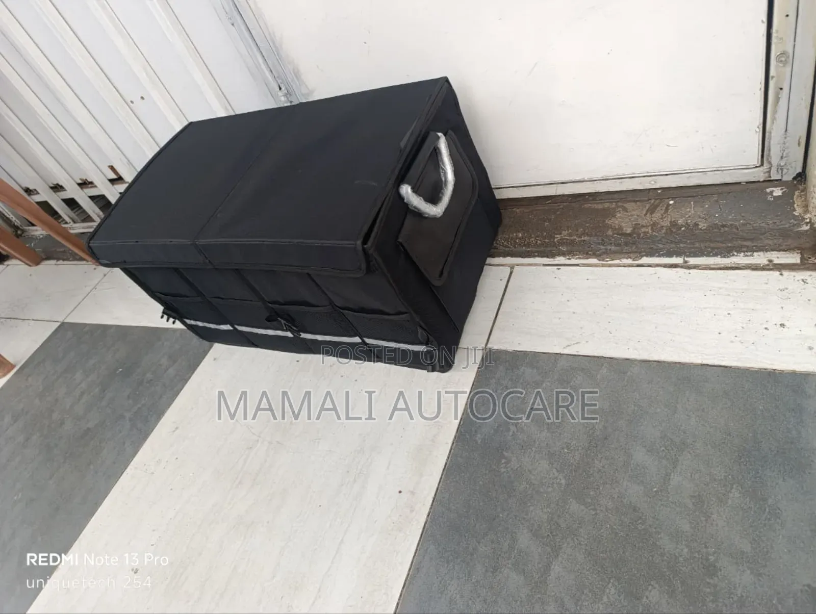 Portable Foldable Car Boot Organizer With Partitions