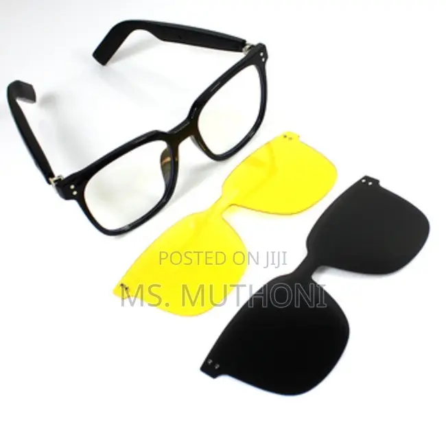 Smart 3 in 1 Noise Cancelling Sunglasses W/ Bluetooth Mic