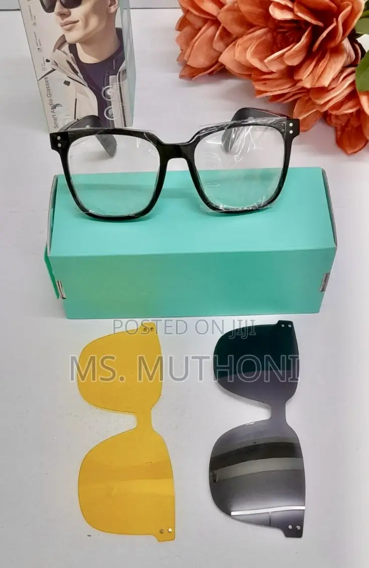 Smart 3 in 1 Noise Cancelling Sunglasses W/ Bluetooth Mic