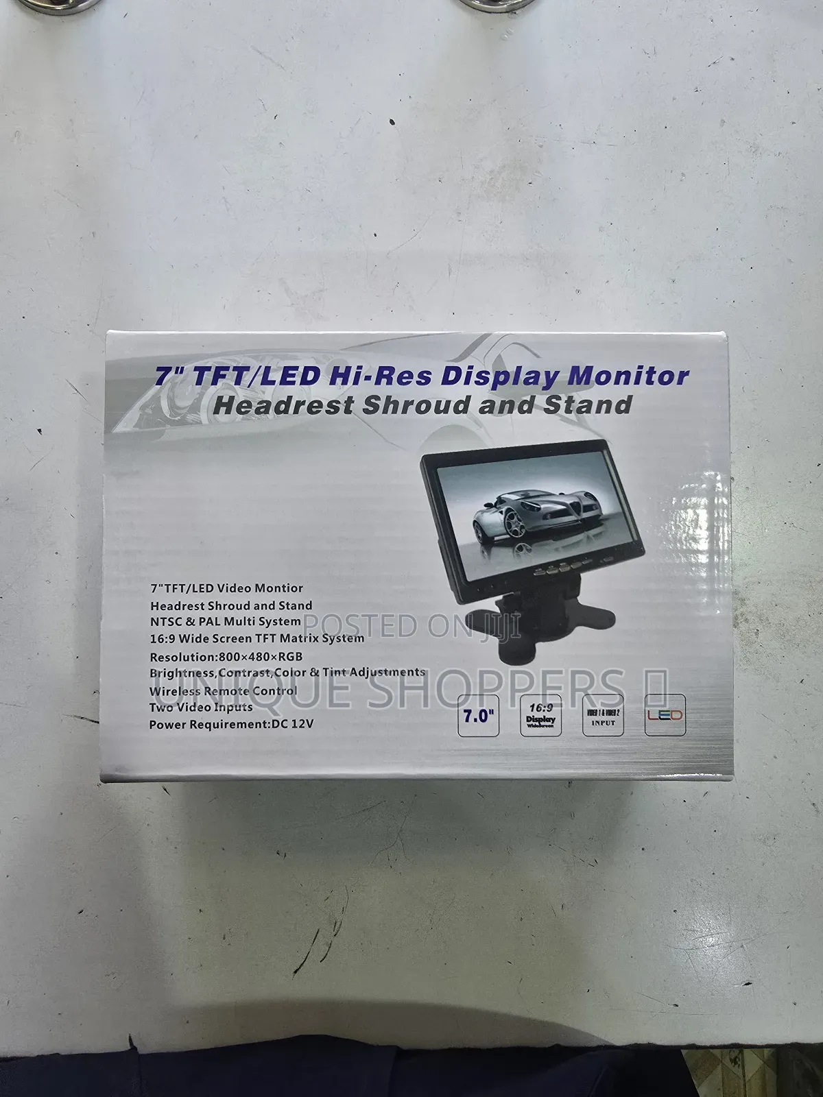 7007 7 Inch TFT Monitor