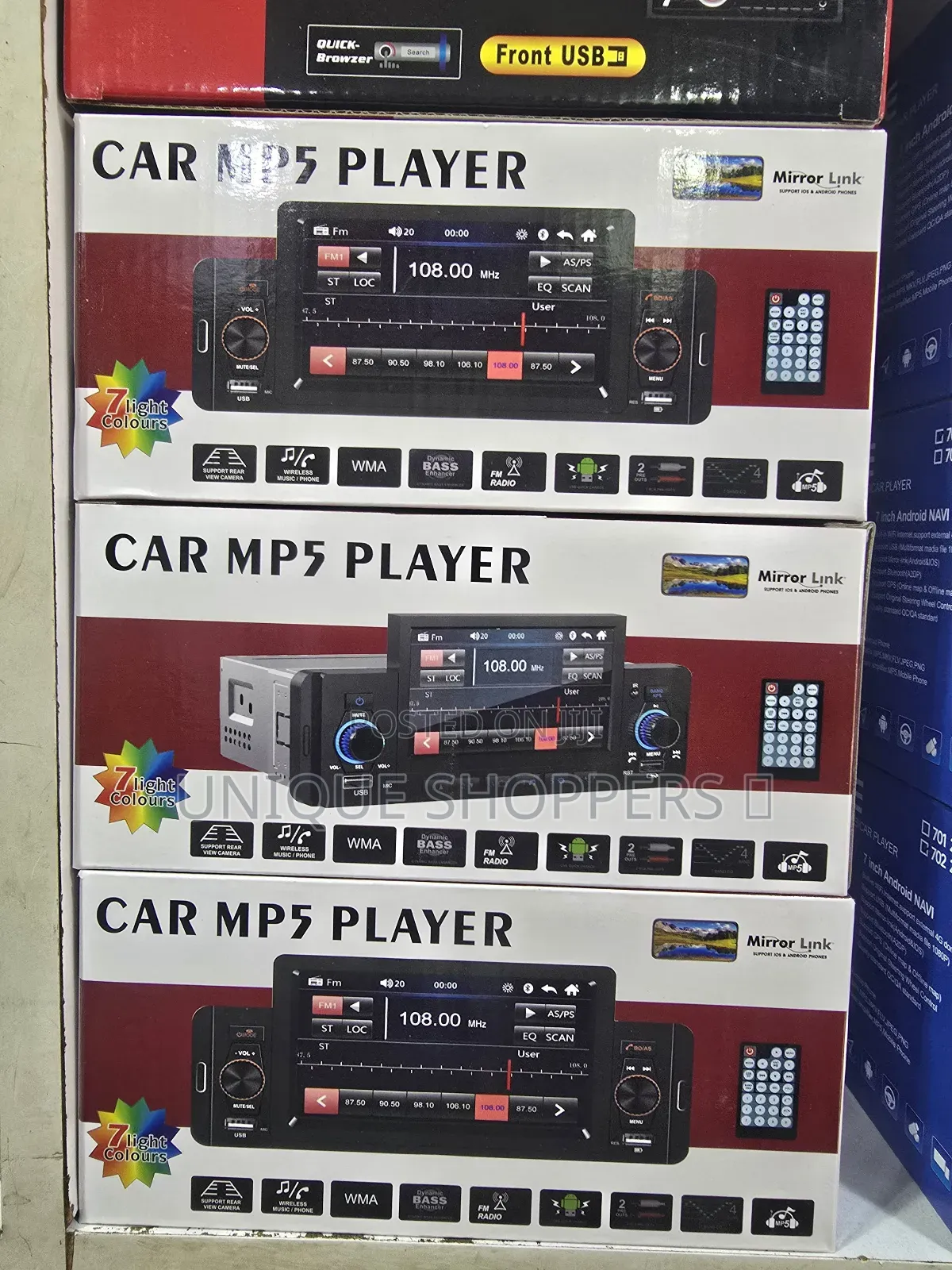4304 4.3 Inch Mp5 Radio With Bt/Usb