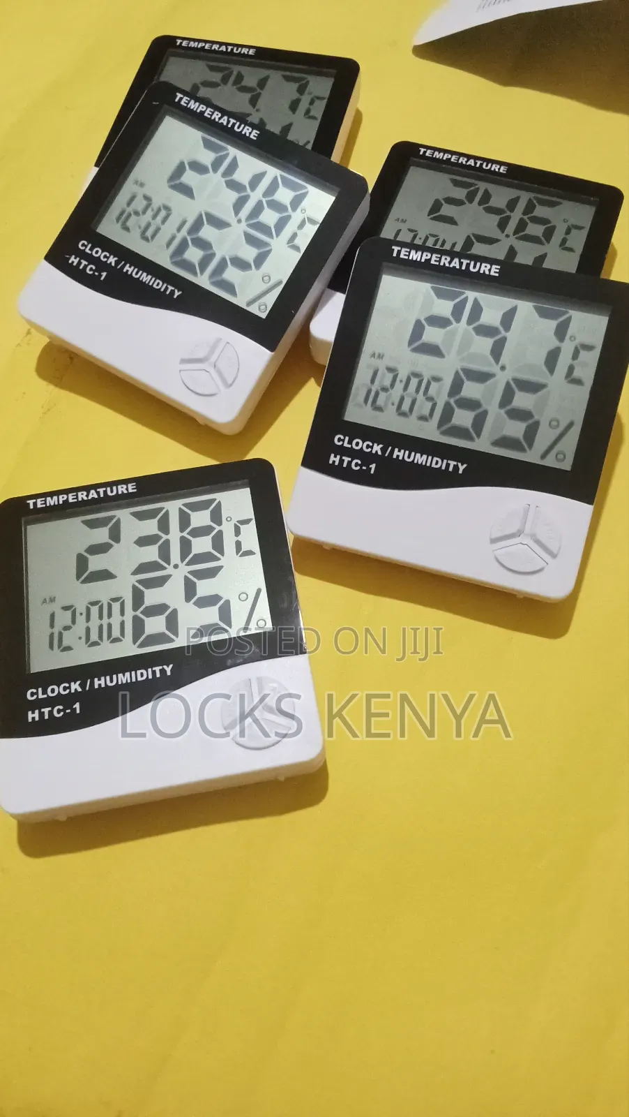 Lcd Display Humidity Temperature Clock