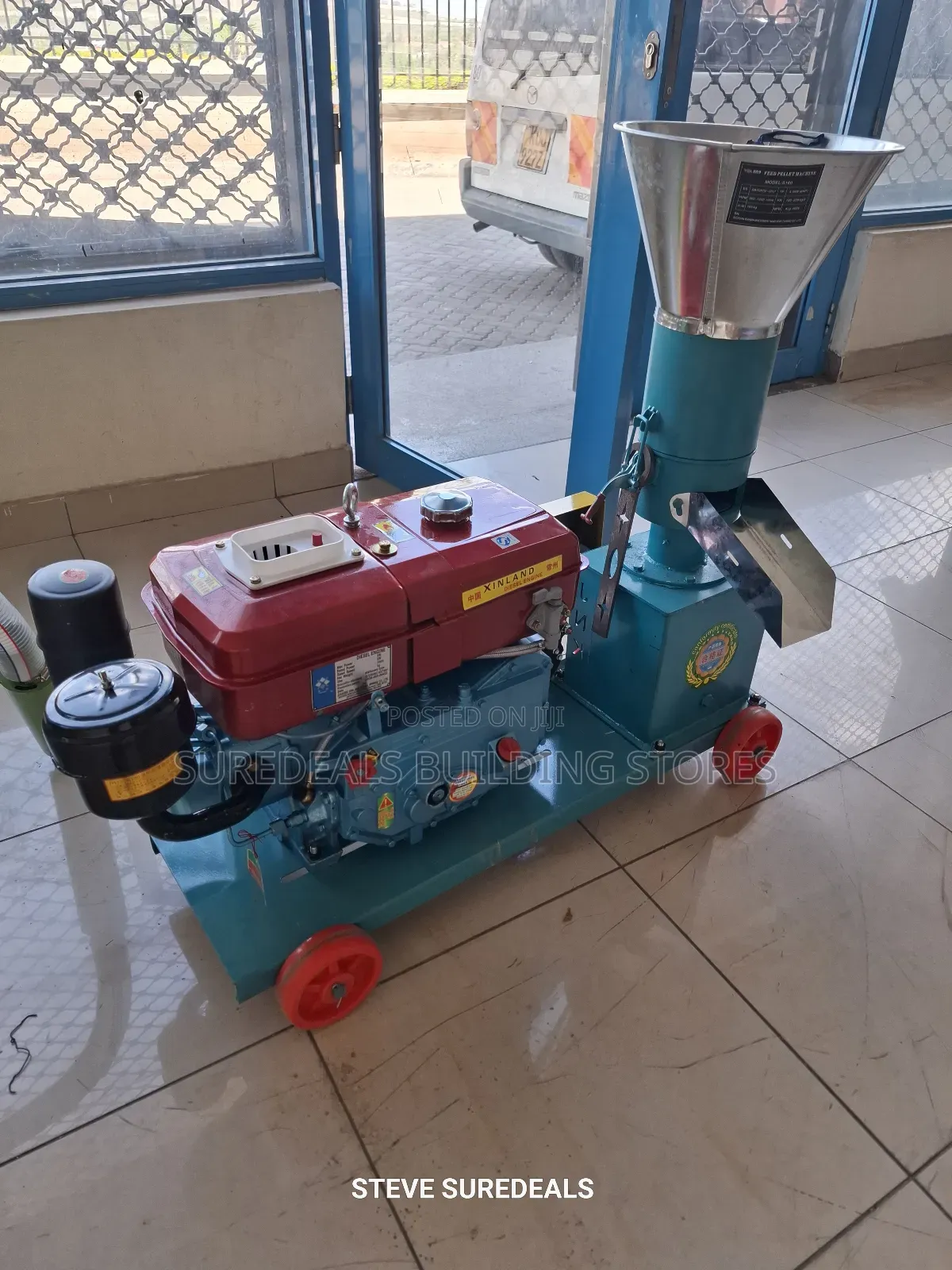 Pelletizer Machine With Jd Diesel Engine 5.5hp
