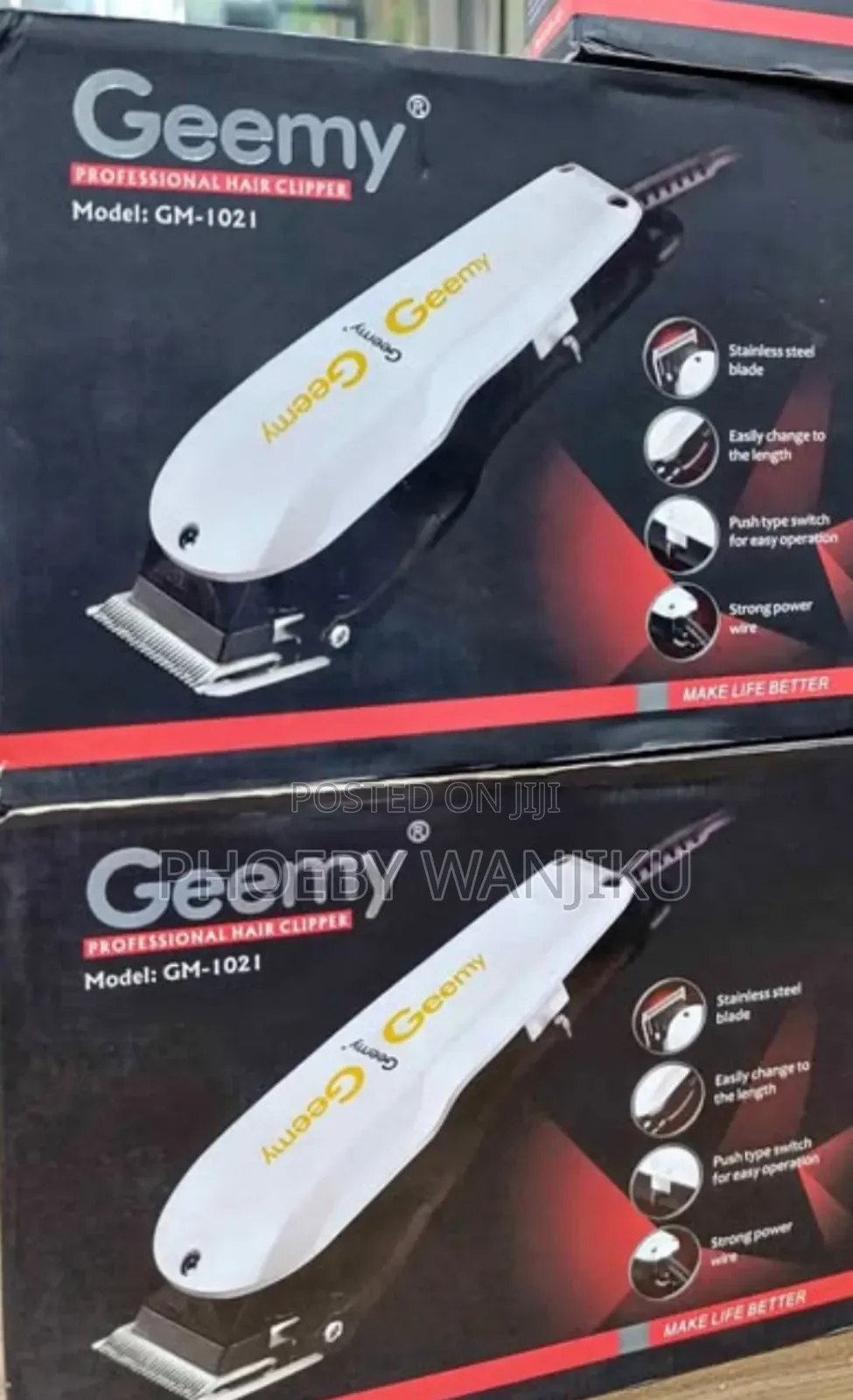 Professional Cordless Geemy (Barber Shaving Tool)