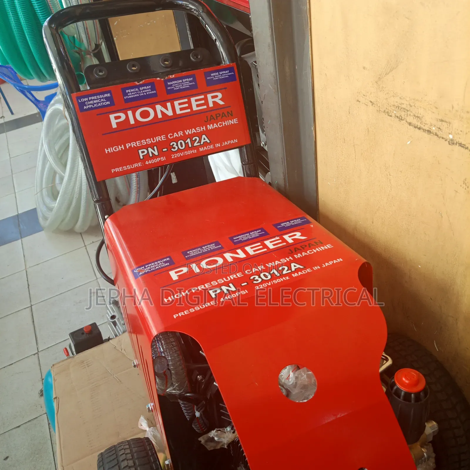 Pioneer 4400psi High  Pressure Car Wash Machine