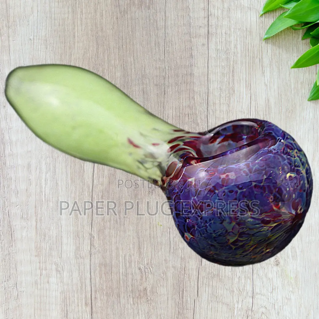 Hippculture Molten Marble Smoking Glass Pipe
