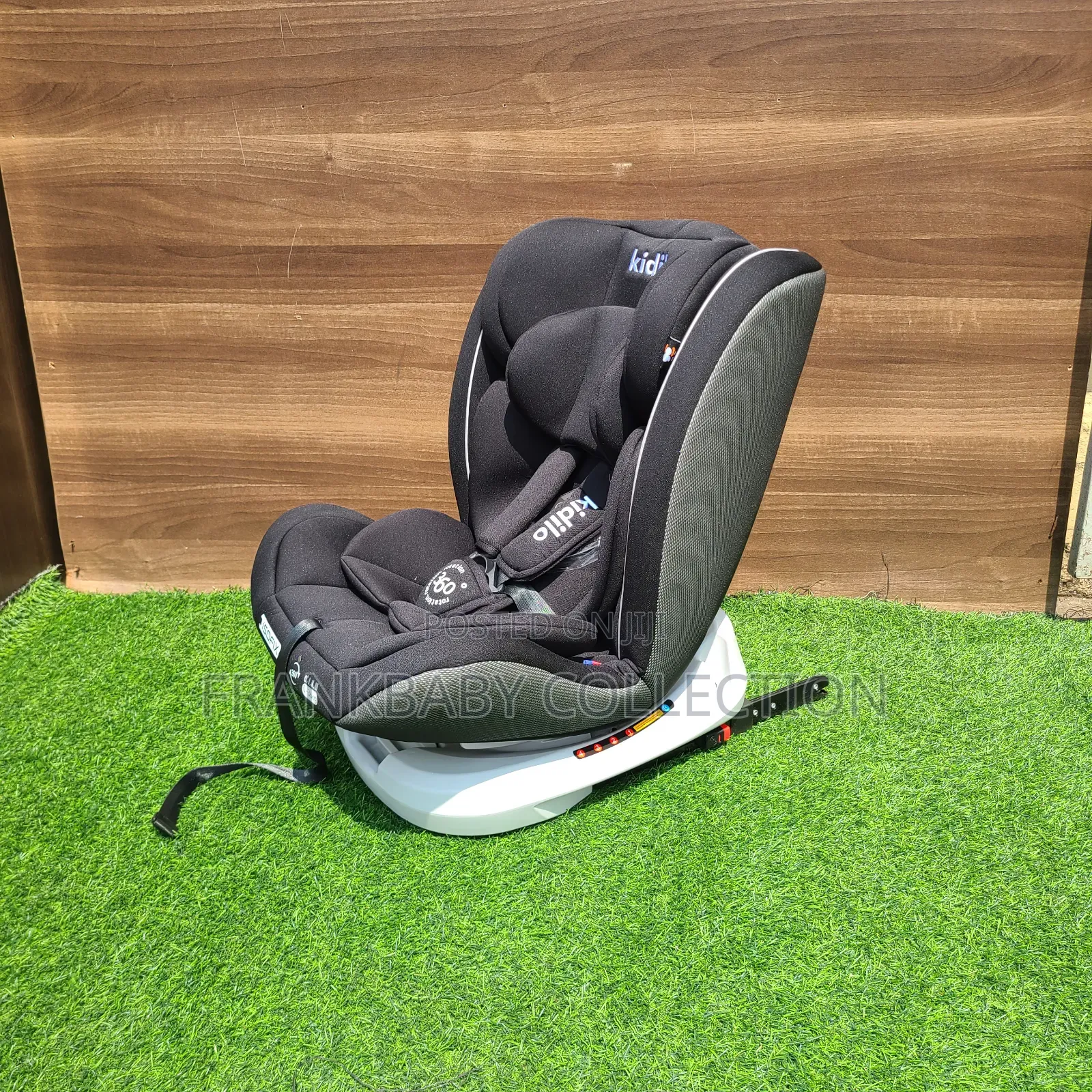 Premium Kidilo Car Seat 360 °Rotation. Isofix