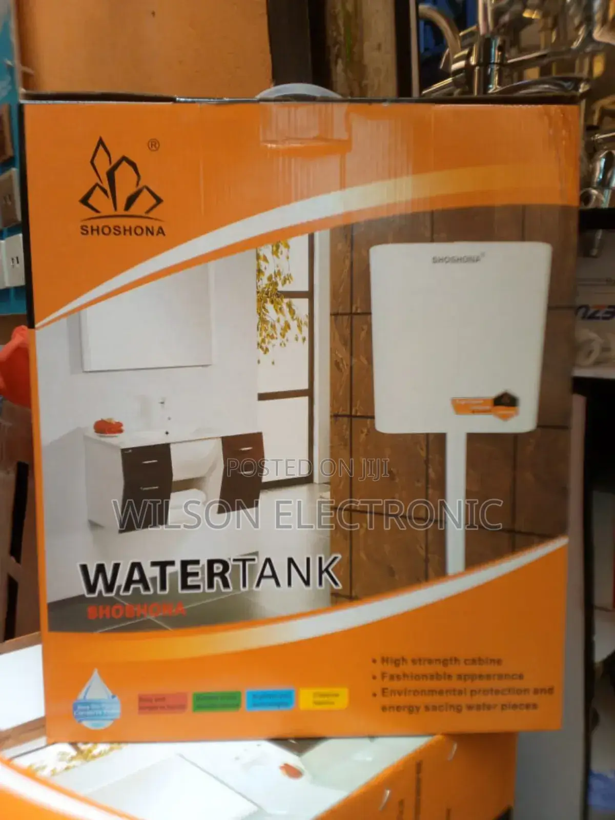 Shoshona Top Flash. Toilet Water Tank 8l
