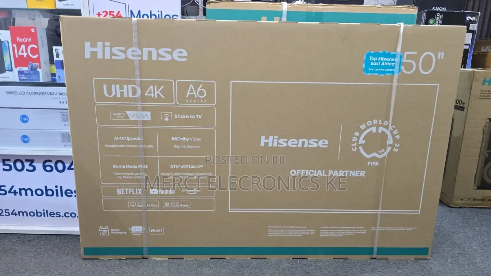 Hisense 50 Inch Uhd Smart Tv 50a6q