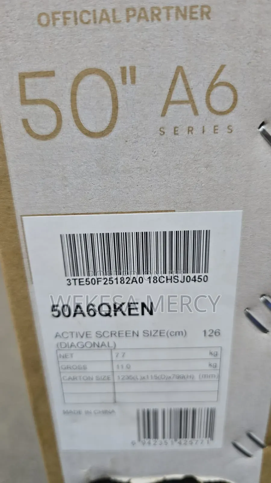 Hisense 50 Inch Uhd Smart Tv 50a6q