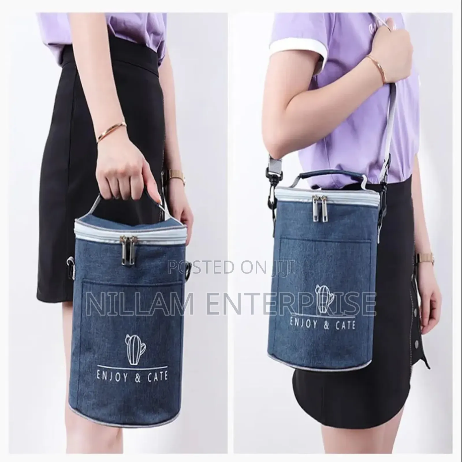 Insulated Round Lunch Bag, 9l