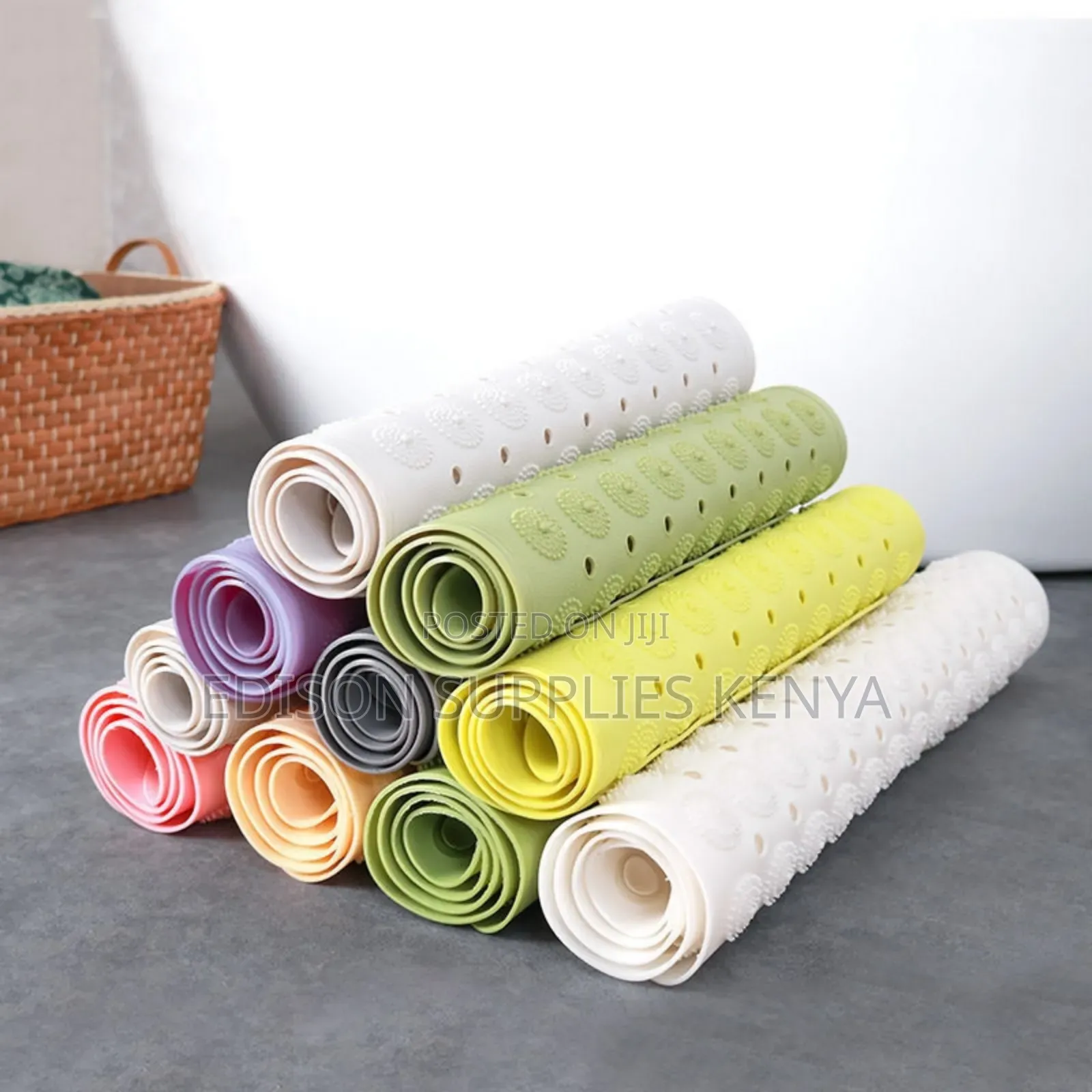 Bathroom Mat Anti- Slip Bathroom Bathtub Floor Mat With Suction