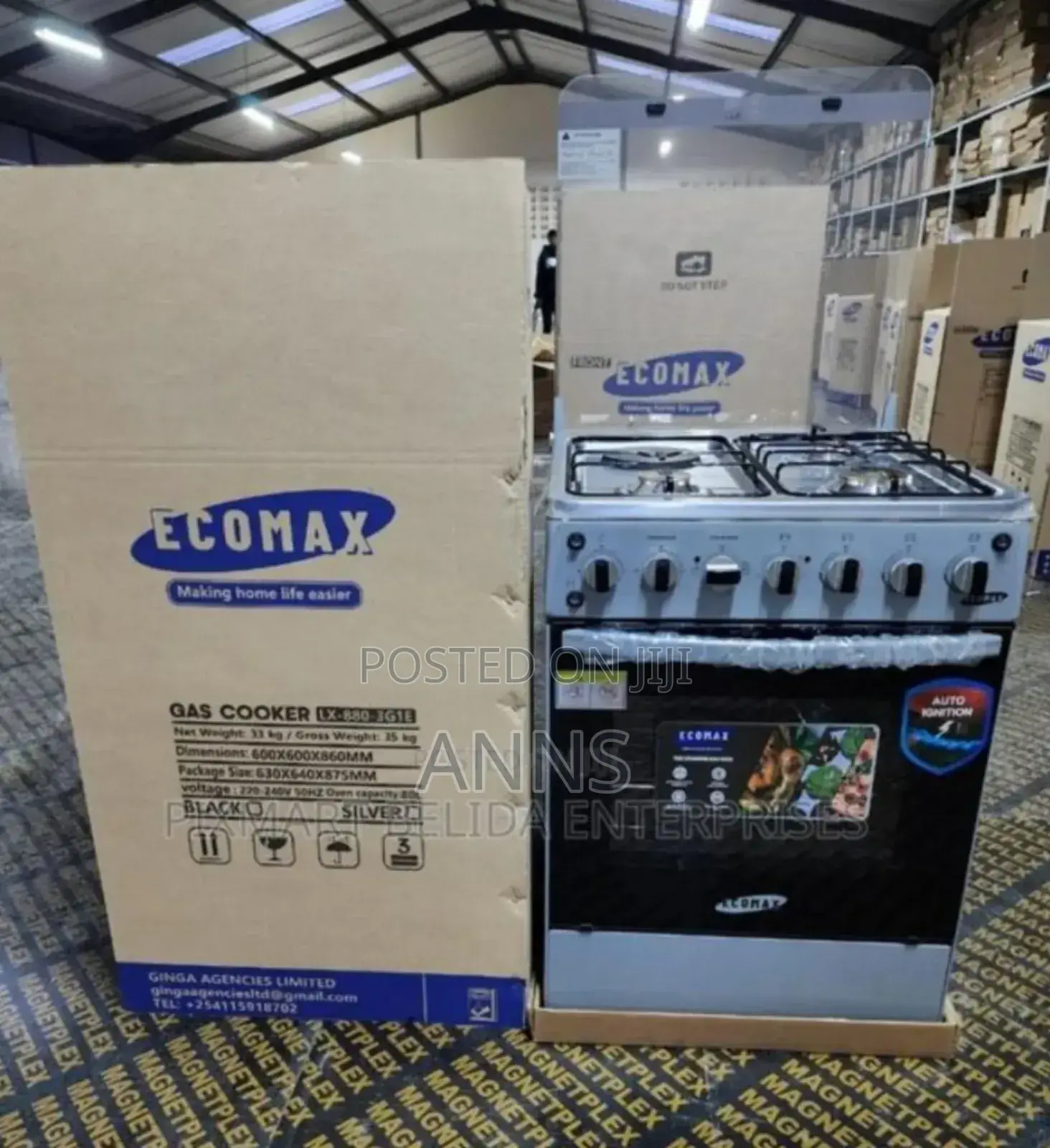Ecomax 60 by 60 Standing Cooker