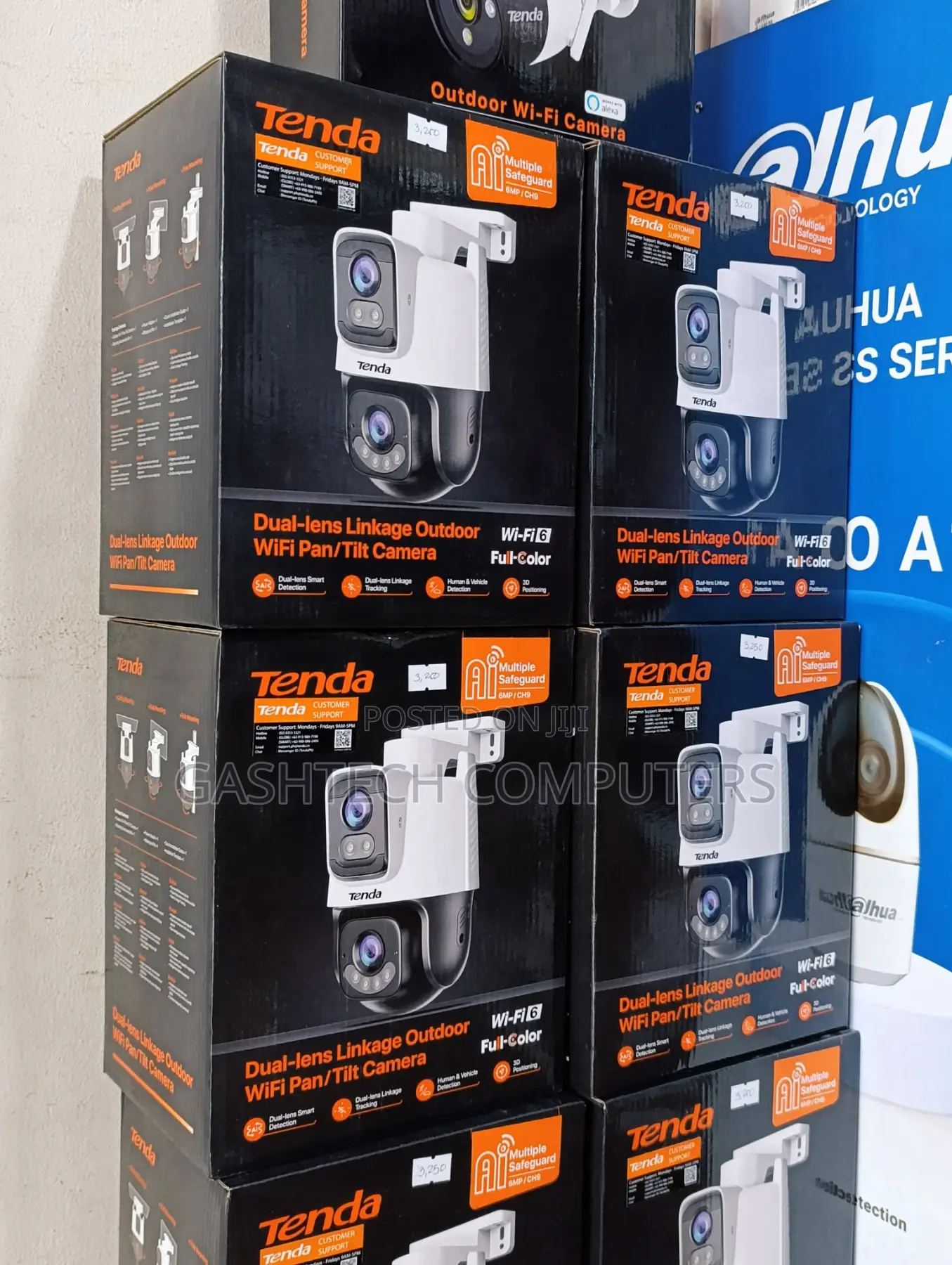Tenda Ch9-Wca: 6mp Outdoor Wi-Fi Pan/Tilt Camera