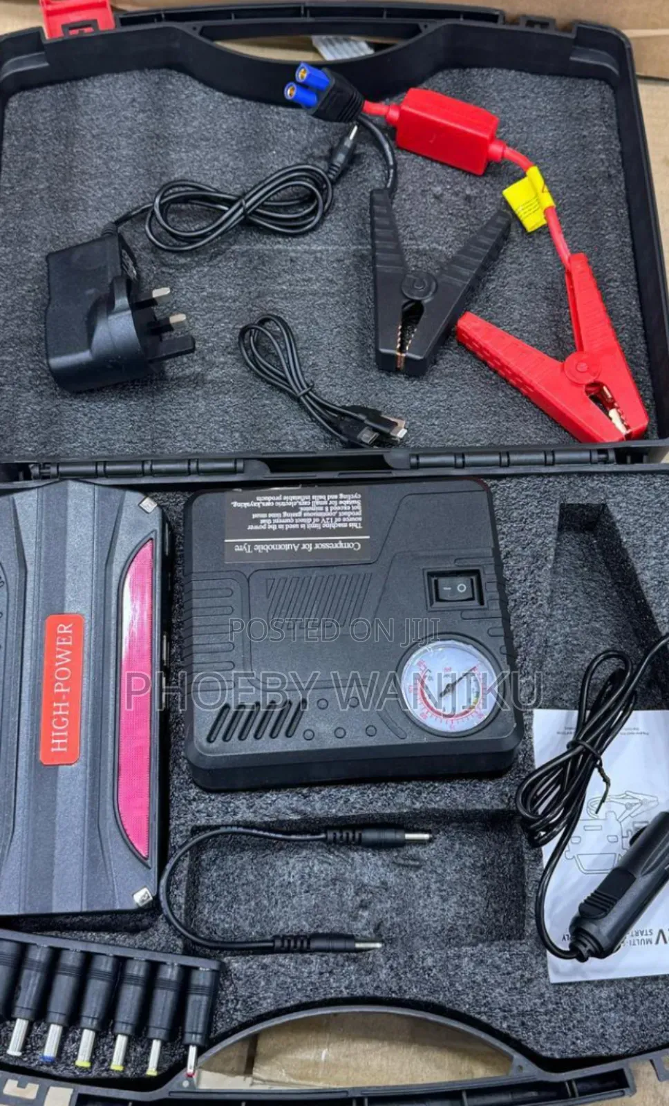 (High Power) Jump Starter 
*68800mah*