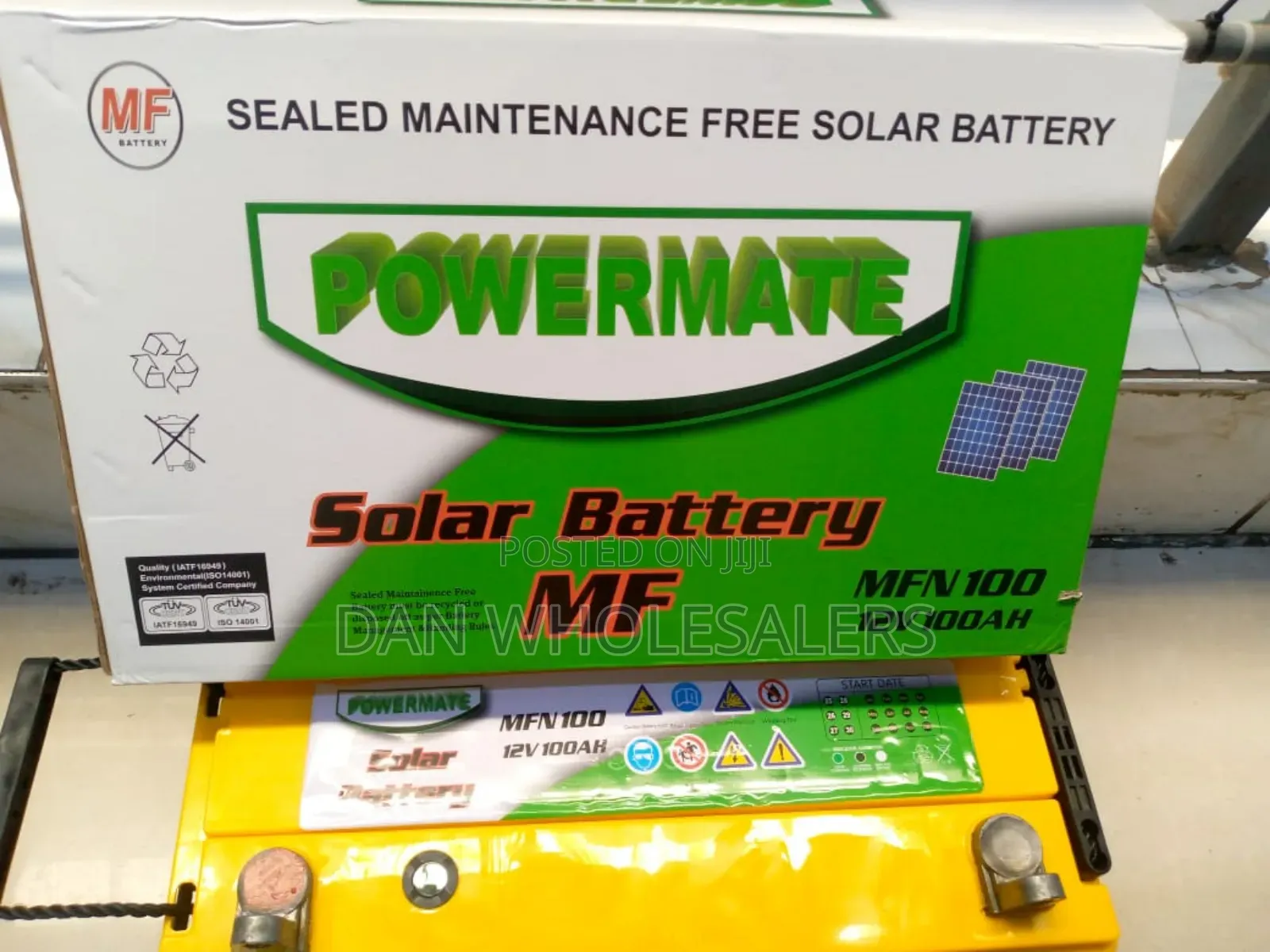 Powermate 12v 100ah Agm Solar: Built to Last