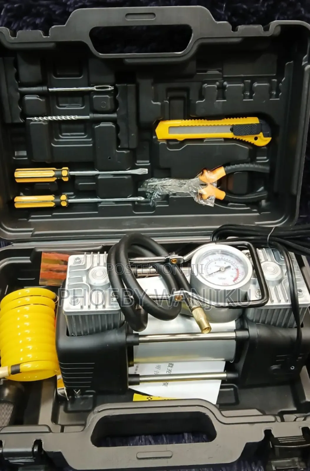 *Air Compressor* With Tools