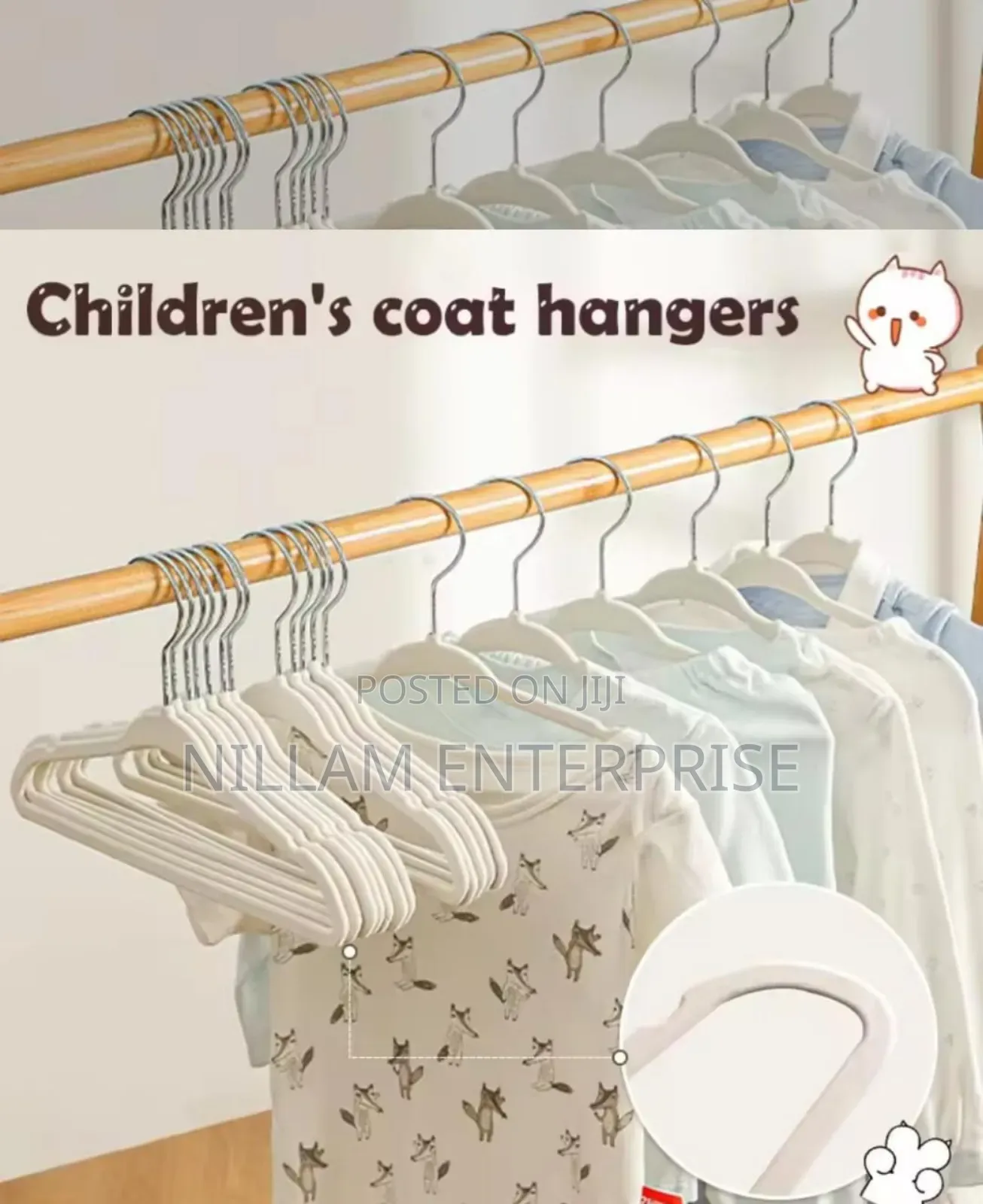 Kids Velvet Hangers 10pcs
