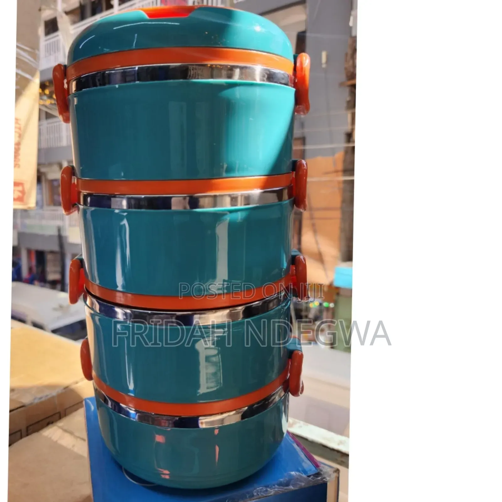 *4 Layer Stainless Thermal Steel Lunchbox*
Insulated