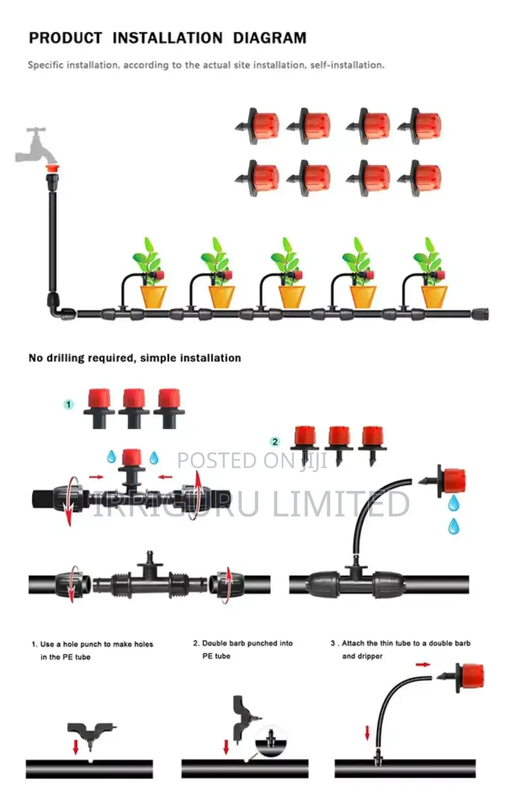 Land Button Dripper