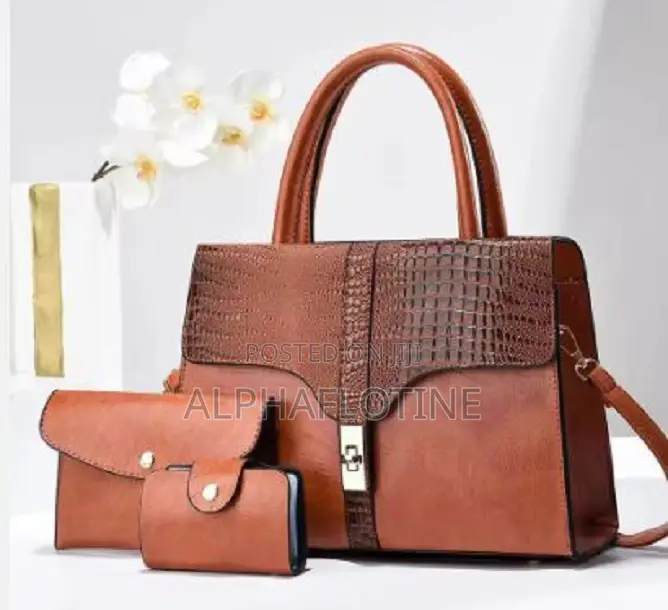 Pu Leather Woman's Handbags Large Bags